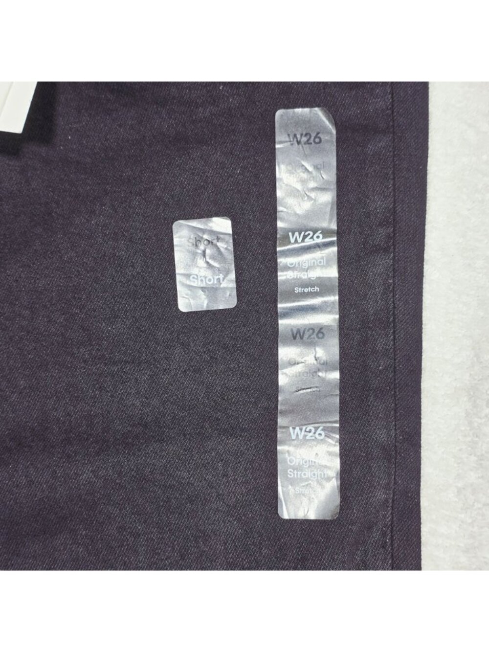 Calvin Klein Jeans Women’s W26 Short Original Straight Stretch Dark Wash NWT - Picture 10 of 10